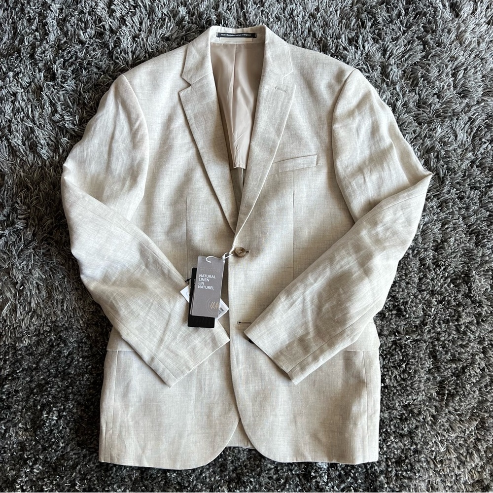 H&M LINEN BLAZER